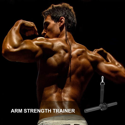 Forearm Wrist Roller Blaster Exercise Trainer for Arm Strength Training Fitness Equipment at Home Gym