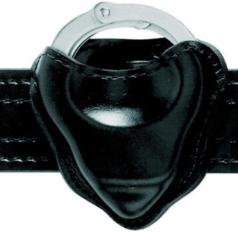 Safariland Duty Gear Open Top Handcuff Pouch in High Gloss Black