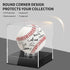 FavorFishFans (1 Baseball Display Case, UV Protected Acrylic Cube, Clear Case for Memorabilia and Autographed Balls PC)