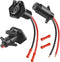 Trolling Motor Plug and Receptacle, 12v Compatible with Minn Kota Marine Boat, Waterproof Quick Connect