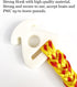 Towable Rope Connector for Tubing; Quick Connect Rope for Boat Tubes; Wake Boarding, Ski, Waverunner