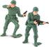 6 Commander, 3+ Safari Ltd. Army Men Designer TOOB - Figurines: Prone, Kneeling, Standing Infantry, Staff Sergeant