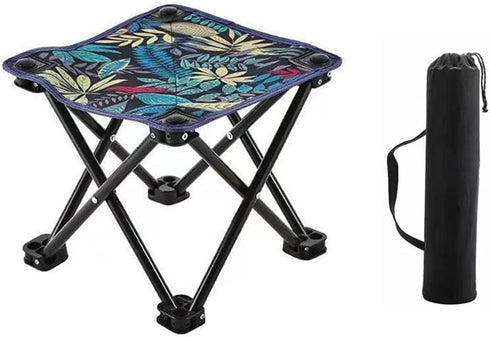 yauuzo Portable Folding Stool, Compact Lightweight Camping Stool, Outdoor Camping Samll Chair for