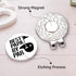 Hafhue Best Papa by Par Golf Ball Marker with Magnetic Hat Clip, Funny Golf Gifts for Dad