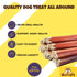 Woofley's 12 Inch Bully Sticks for Small Dogs - (15 Count) - Safe and Easily Digestible Dog Chews
