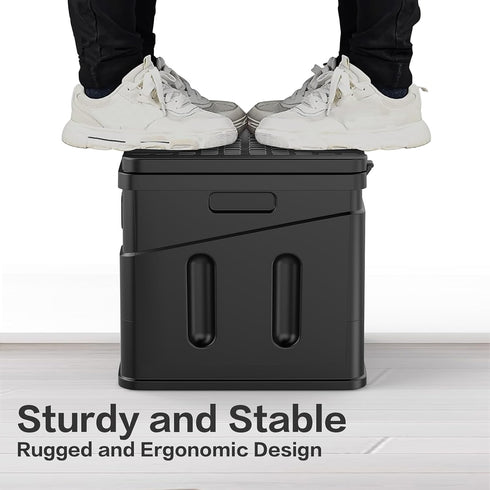 Viouprs Portable Toilet,Camping Toilet Have Small Foldable Size. It is Compact Portable Toilet for Adults and Children.