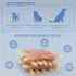 (16 pcs,10.6 oz) ASMPET Dog Treats Chews, Chicken Wrapped Cod Sticks, Rawhide Free & Grain Free Dog Snacks for Training