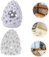 2pcs Hemoton Aquarium Shrimp Shelter House Multi-Hole Breeding Cave Dome Aquarium Decoration Hideout for Fish Tank