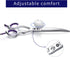 Dream Reach Dog Grooming Scissors - 6.5" Professional Sharp Downward Curved Shears with Ergonomic Handle for Cats and