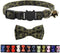 Cat Collar Breakaway with Bell and Accessories, Adjustable Printing Kitten Collar Bowtie for Kitty 19 Colors 7.5-11in