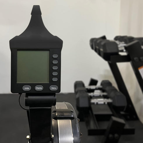 Vapor Fitness Phone Holder for PM5 Monitors of Concept 2 Rower, SkiErg, BikeErg - Silicone Cradle for Rowing Machine
