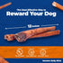 12 inch 3 100% Raw Dog Bully Sticks All-Natural Dog Treats, Monster Size, pk, Beef, Grass Fed, Non-GMO, Premium Odor