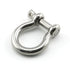 Heyous 1/2 Inch Screw Pin Anchor Shackle, Stainless Steel Heavy Duty Bow Shape Load Clamp for Outdoor