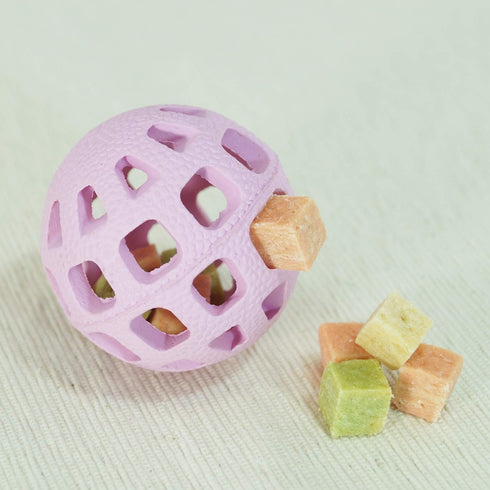 DoggyMan Amy Bar Ball - Pink Small Dog Toy