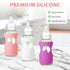 NYTGAH 3 Pack 9 oz, Silicone Sleeve for Dr. Brown Wide-Neck Bottle Anti Breakage Bottle Holder for Baby