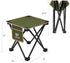 Opliy 2 Pack,Portable Camping Stool Folding Stool for Outdoor Gardening and Beach Hiking Fishing,Foot Stool with Carry