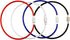 Large Key Ring Wire Stainless Steel Keychain, Car Cable Keyring Loop for Luggage Tag Hinge Keepers