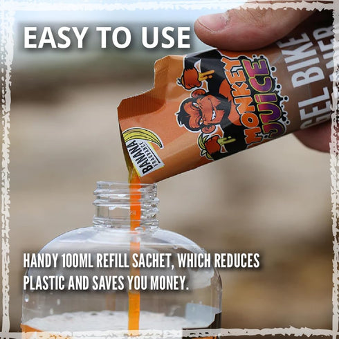 Tru-Tension Monkey Juice Gel Bike Cleaner, Perfect for Road Riding, Off-Road, Commuting & Touring