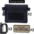 Tactical Keychain Pouch - Military Mini Size Belt Gear EDC Pocket Organizer, Coin Purse ID Card Holder