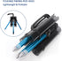 Fishing Rod Holder 3-Tude, Portable Vertical Fishing Pole Stand for Up to 3 Rods, Outdoor Gear