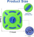 Interactive Licking Mat for Dog Crate - 3 Pcs Pack Peanut Butter & Yogurt Lick Plate for Boredom Relief