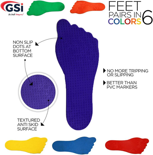GSi Spot Markers, Non-Toxic Non-Slip for Kids Education, Preschool Classroom, Kindergarten Learning Activity Markers