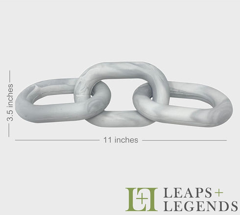 Tug of War Dog Chew Toy, Natural Rubber Heavy Duty Marble Links, Aesthetically Pleasing for Small, Medium, Large Dogs