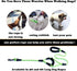Love Dream Dog Leash, 5ft Long, 2 Comfortable Padded Handles, Reflective Threads, Double Handles for Control Safety