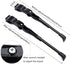 Universal Bike Kickstand Alloy Adjustable Height Rear Side Stand for 24"-26" 700C Mountain Road BMX City Bikes
