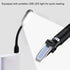 Professional Salinity Refractometer, Salt Tester for Saltwater Pools and Aquariums, Dual Scale with ATC Function