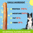 10 Inch 4 Count) BULLYSTICKS & MORE Beef Collagen Rolls for Dogs (Extra Thick - - Bones for Dogs - Dog Parents Choice