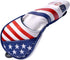 GOOACTION USA Golf Club 3 5 Fairway Wood Headcover, American Stars and Stripes Flag Synthetic Leather