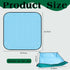Wenfan 39.37" Camp Shower Tent Mat Non Slip Camping Mat Foldable Outdoor Shower Tent Floor Mat Portable Changing Tents