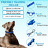 Dog Training Collar with 4 Extra Links for Medium, Large and X-Large Dogs (Blue)