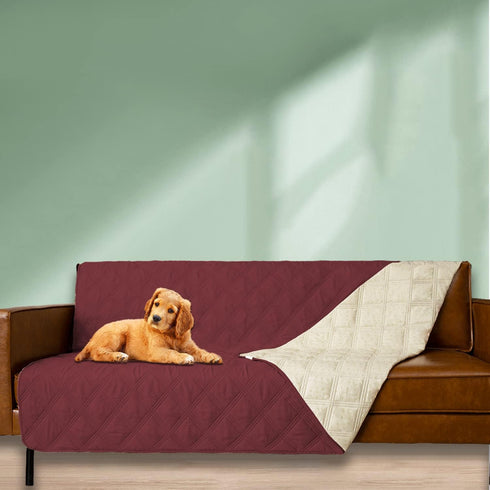 Ameritex Waterproof Dog Bed Cover, Pet Blanket with Anti-Slip Back for Furniture Bed Couch Sofa (40x50 Inch (Pack of