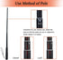 Flirt Pole for Dog - Interactive Chase and Tug of War Teaser Wand with 3 Fleece Rope Toy for Small Medium Large Dogs