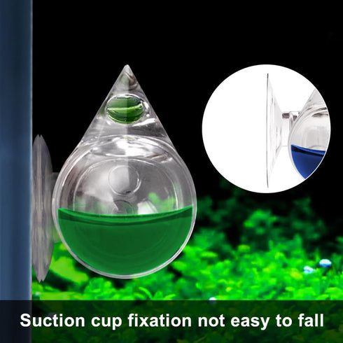 MiOYOOW CO2 Drop Checker, Aquarium CO2 Monitor, CO2 Detector without Solution for Planted Tank, Easy to Observe Results
