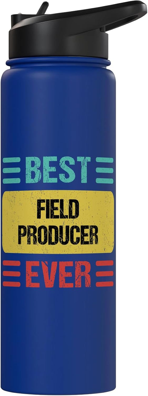 Field Producer Shirts & Gifts Field Producer Stainless Steel Insulated Water Bottle