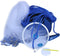 Drasry Fishing Cast Net with Aluminum Ring 3/8 or 1/2 Mesh for