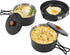 Josbuynls Camping Cookware Pots and Pans Set, 304 Stainless Stee Camping Cookware Mess