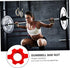 Yardwe 4 Pcs Barbell Screw Collar Set - Dumbbell Nut Accessories for Fitness Hand Bell Curling Equipment Supplies