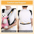 Inspack Backpack Backpacks 7-11 lbs, Dog Carrier/Cat Carrier, Adjustable Pet Front Carriers Travel Bag for Puppy Medium