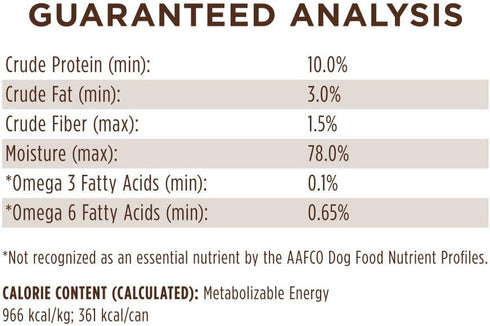 Instinct Limited Ingredient Diet Real Rabbit Recipe, Grain Free Wet Canned Dog Food, 13.2 oz, Pack of 6