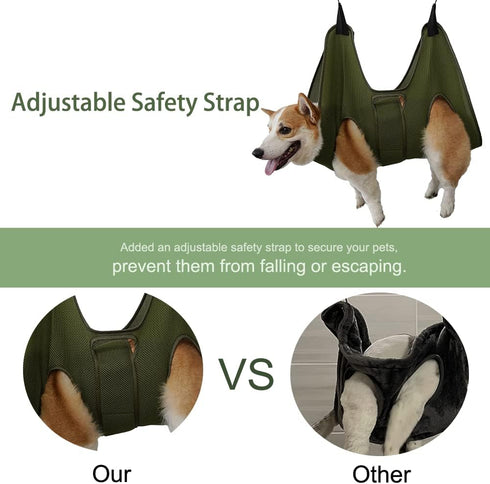 Hammock Trimming Mklhgty Dog Grooming for Nails and Ear/Eye Care, Sling for Grooming with Nail Clipperse