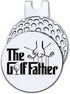 Hafhue The Golf Father Ball Marker - Magnetic Clip, Funny Gift for Men, Dad, Grandpa