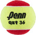 Penn QST 36 Tennis Balls - Youth Felt Red Tennis Balls for