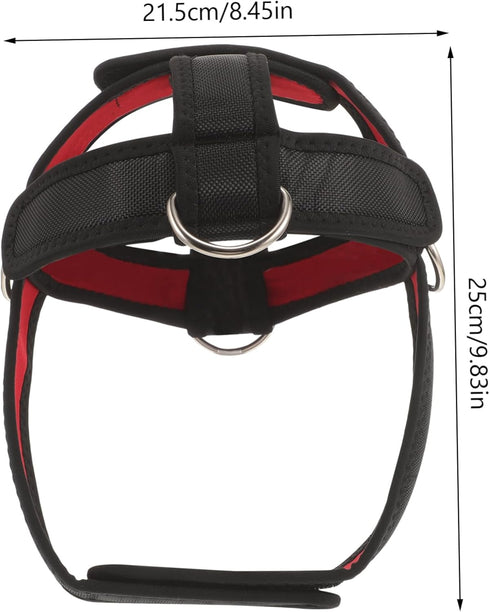 Head and Neck Trainer - Safety Neck Exerciser for Fitness Training, Heavy Neck Strap for Sports
