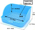 Chinchilla Hamiledyi Small Animal Rabbit Litter Toilet,Plastic Square Cage Box Rat Potty Trainer Corner Grate Litter