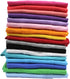 Pet Clothes Small Dog Clothing Blank Color Sport Dress, T-Shirts for Small Female Dogs, 100% Cotton (L, Turquoise)