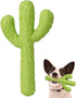 MewaJump Tough Rubber Dog Chew Toys for Aggressive Chewers, Cactus Dog Toys for Medium/Large Dog Training